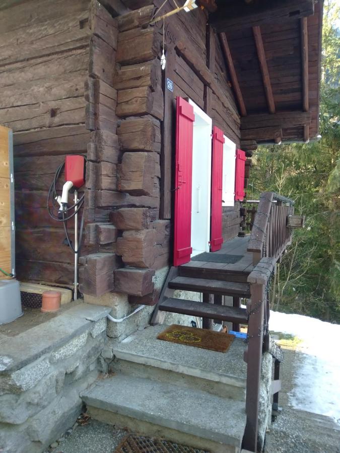 Petit Chalet Rustique Et Bucolique Bovernier Luaran gambar