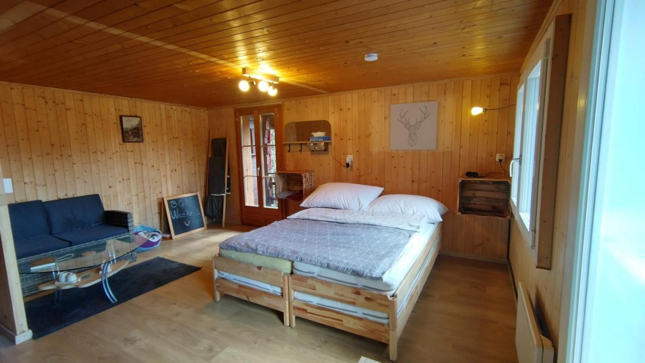 Petit Chalet Rustique Et Bucolique Bovernier Luaran gambar